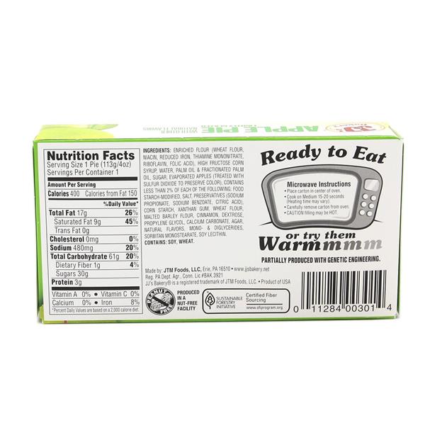 JJ's Bakery Apple Pie HyVee Aisles Online Grocery Shopping