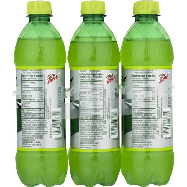 mountain dew calories