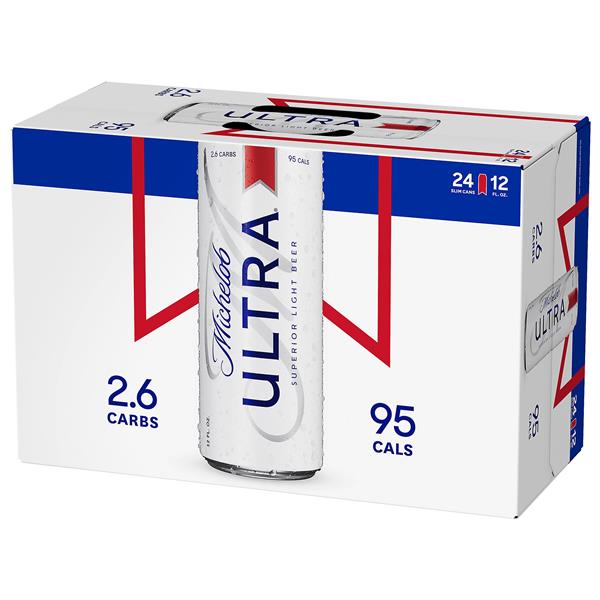 Michelob Ultra 24pk 12oz Can 4.2% ABV