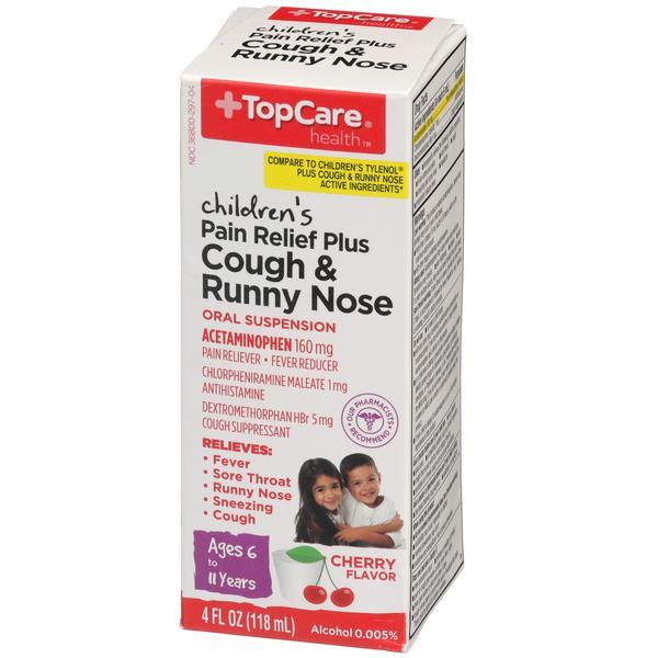 Children S Tylenol Cold Cough And Runny Nose Dosage Chart