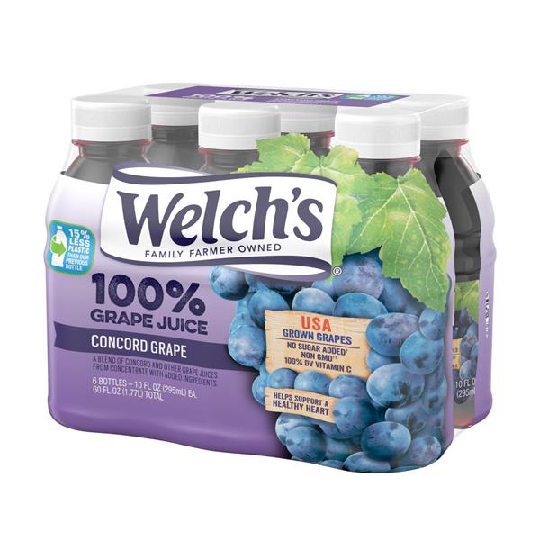 Welch’s 100 Concord Grape Juice 6Pk HyVee Aisles Online Grocery