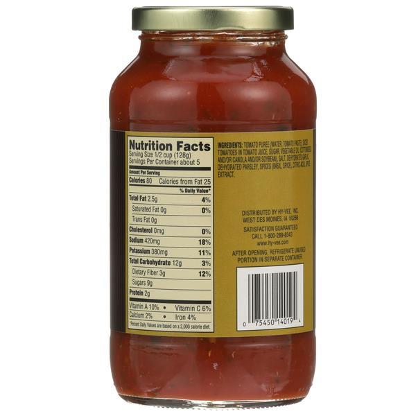 HyVee Tomato Basil & Garlic Pasta Sauce HyVee Aisles Online Grocery