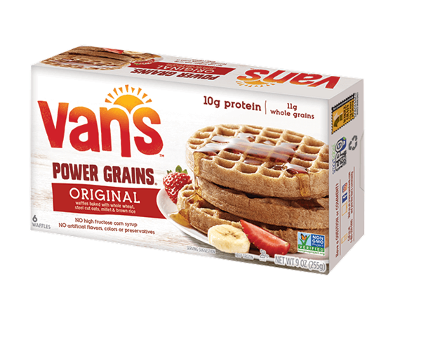 vans high protein waffles
