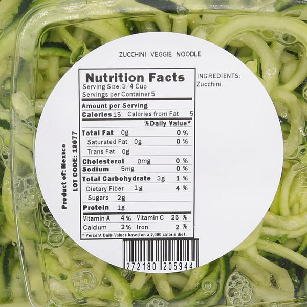 Short Cuts Spiral Zucchini Noodles | Hy-Vee Aisles Online Grocery