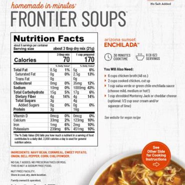 Frontier Soups Enchilada Soup Mix HyVee Aisles Online Grocery Shopping