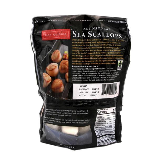Bon Cuisine All Natural Sea Scallops 10/20 Ct HyVee Aisles Online