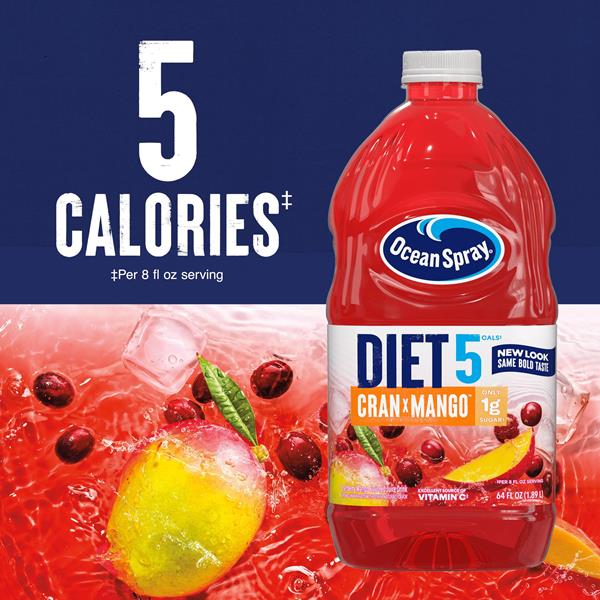 Ocean Spray Diet Cran-Mango Cranberry Mango Juice Drink Hy-Vee