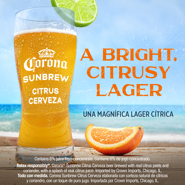 Corona Sunbrew Citrus Cerveza Mexican Import Beer | Hy-Vee Aisles