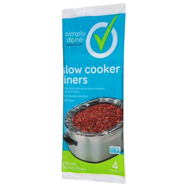 Slow Cooker Liners Kitchen Selection Extra Large with Bottom