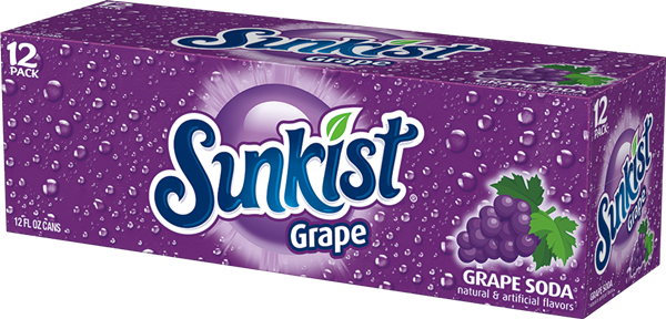 Sunkist Grape Soda, 12Pk | Hy-Vee Aisles Online Grocery Shopping
