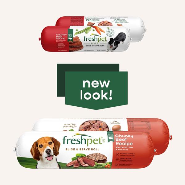 Freshpet Healthy Natural Dog Food Fresh Beef Roll Hy Vee