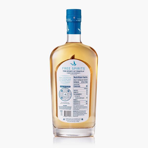 Free Spirits Non-Alcoholic Mexican Agave and American Oak Tequila