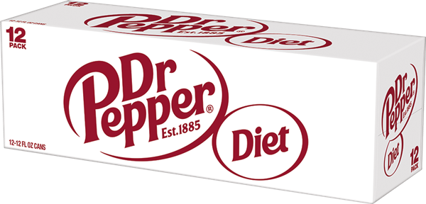 Diet Dr Pepper Soda - 12pk/12 fl oz Cans