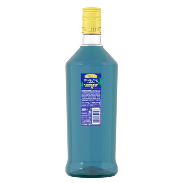 Smirnoff Vodka, Blue Raspberry Lemonade | Hy-Vee Aisles